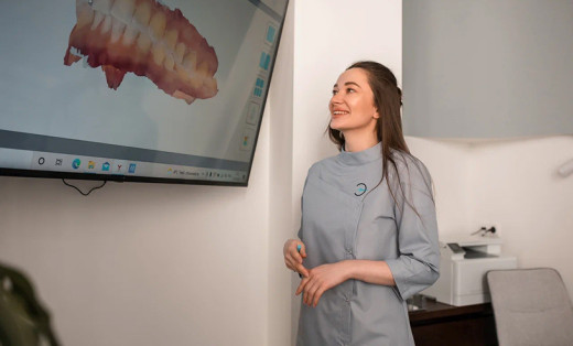 Нарушение прикуса легкой степени в вертикальной плоскости