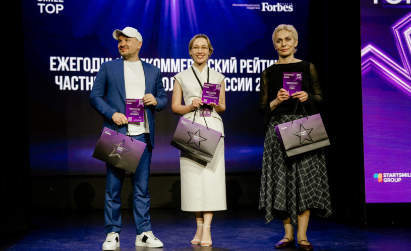 Руссдент — №1 в Краснодаре (Краснодарском крае) и ТОП-10 стоматологий России по версии Startsmile TOP 2026.